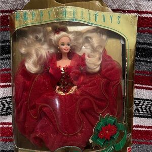 Barbie Holiday Doll in Sparkling Red Gown